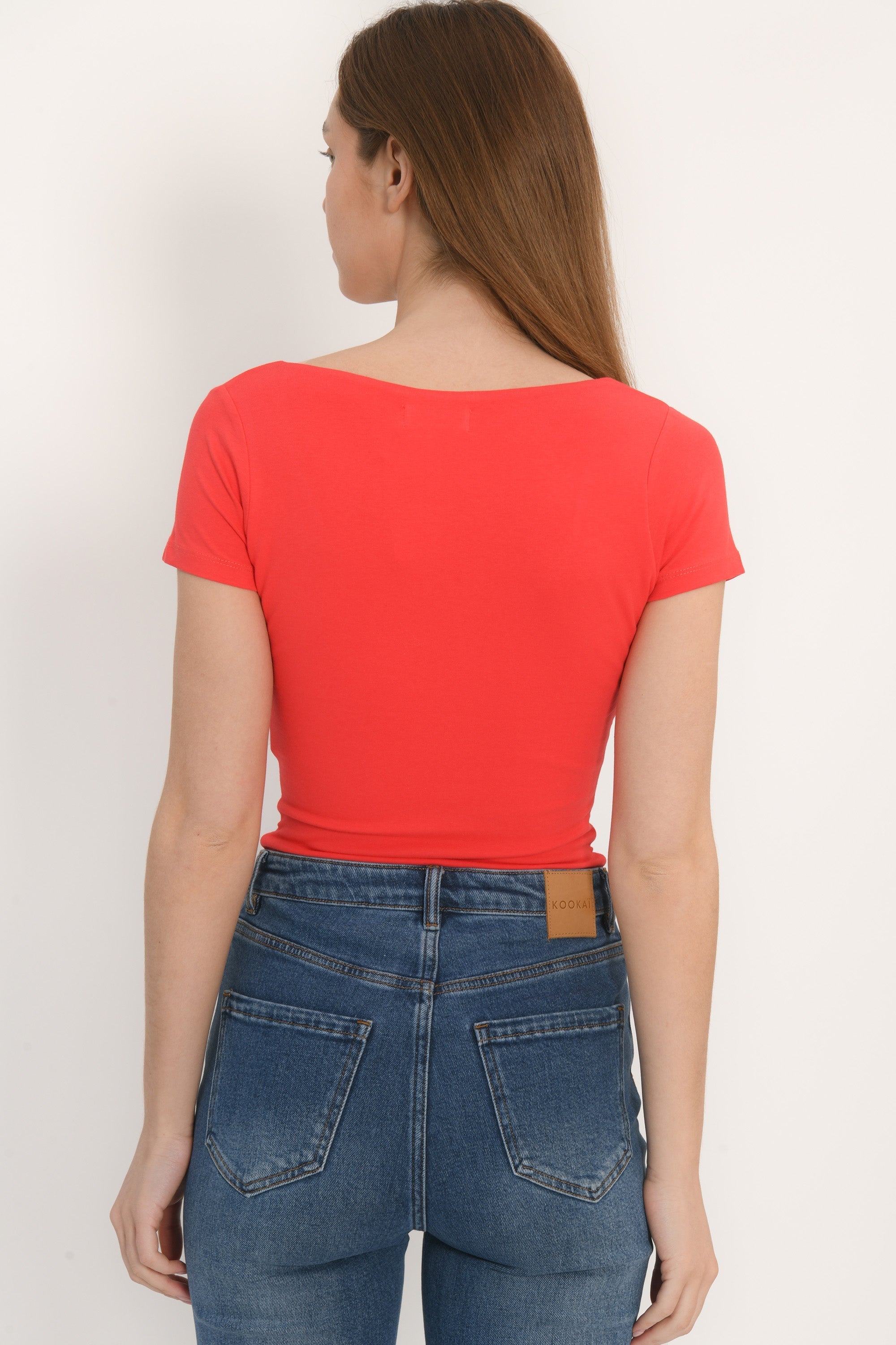 TEE SHIRT MANCHES COURTES - VIRGINI - HIBISCUS