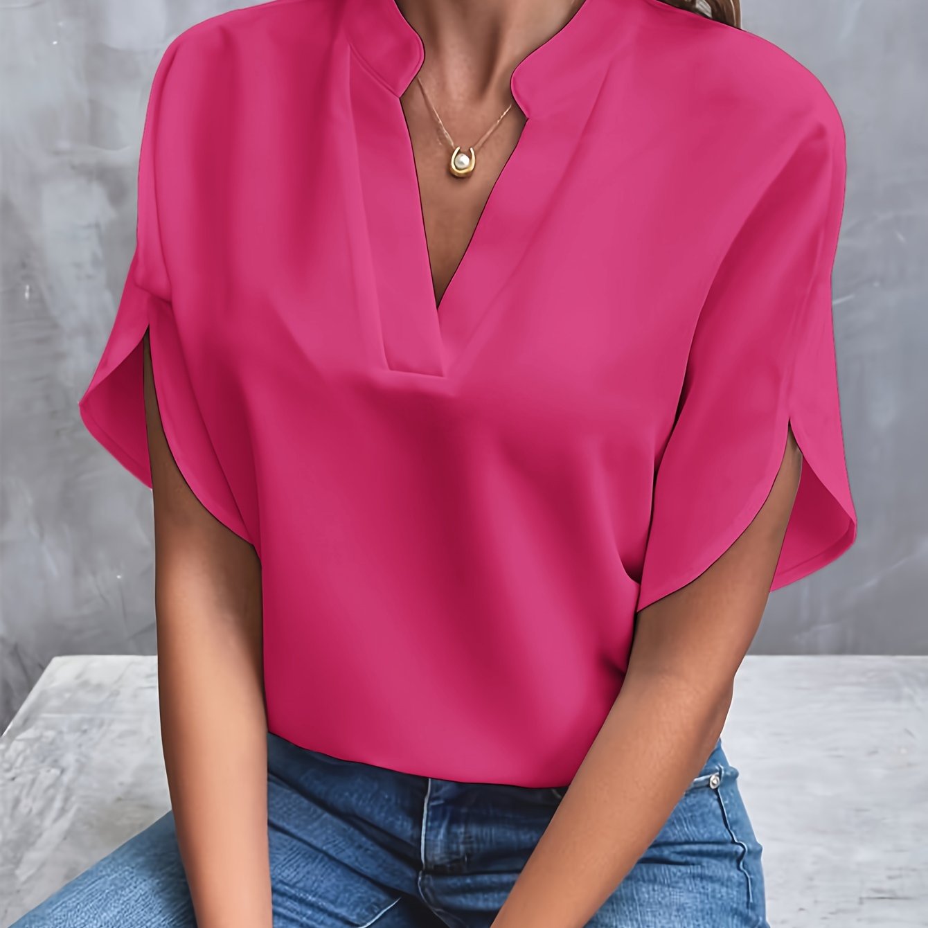 Éclat ™ | Élégance Polyvalente Blouse