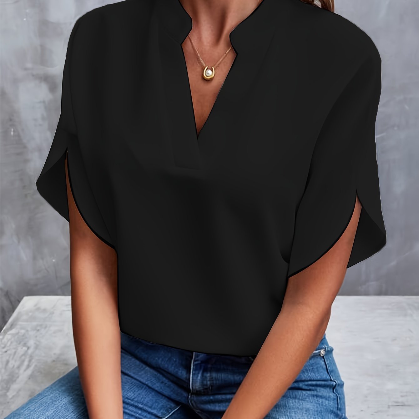 Éclat ™ | Élégance Polyvalente Blouse