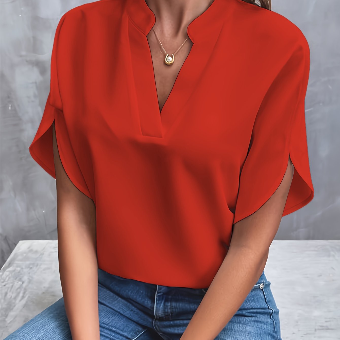 Éclat ™ | Élégance Polyvalente Blouse