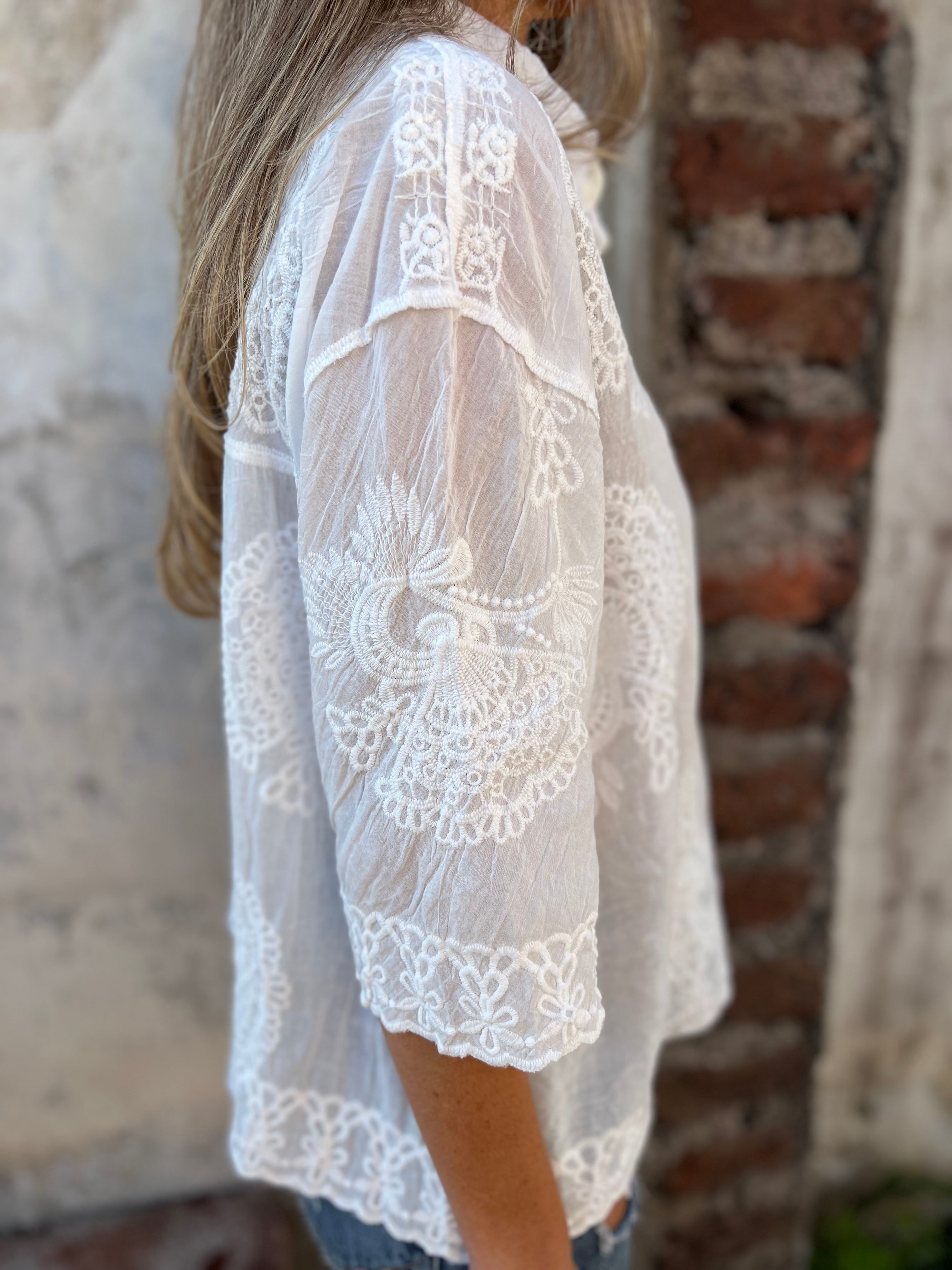Éclat ™ | Blouse Élégante Et Aérée