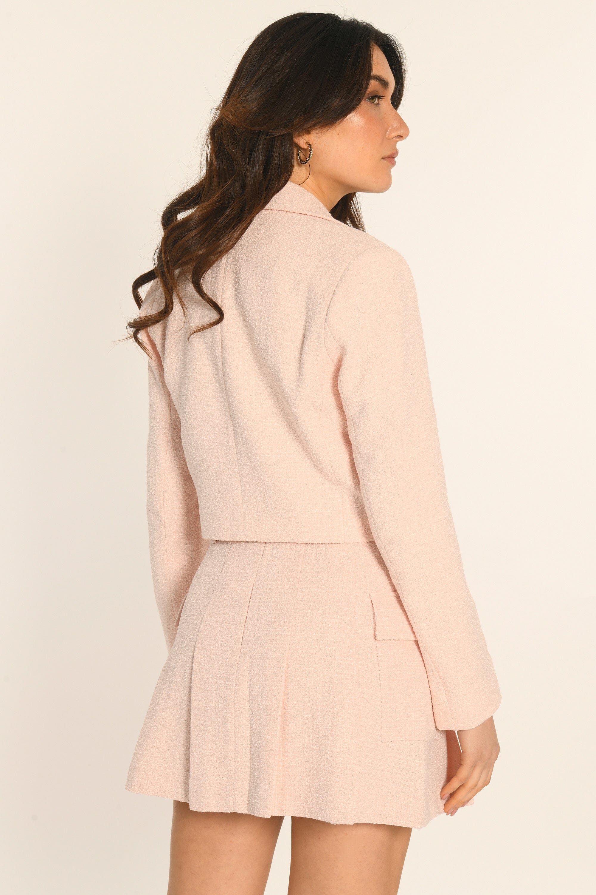 VESTE CROP - ROSE - ANNETTE