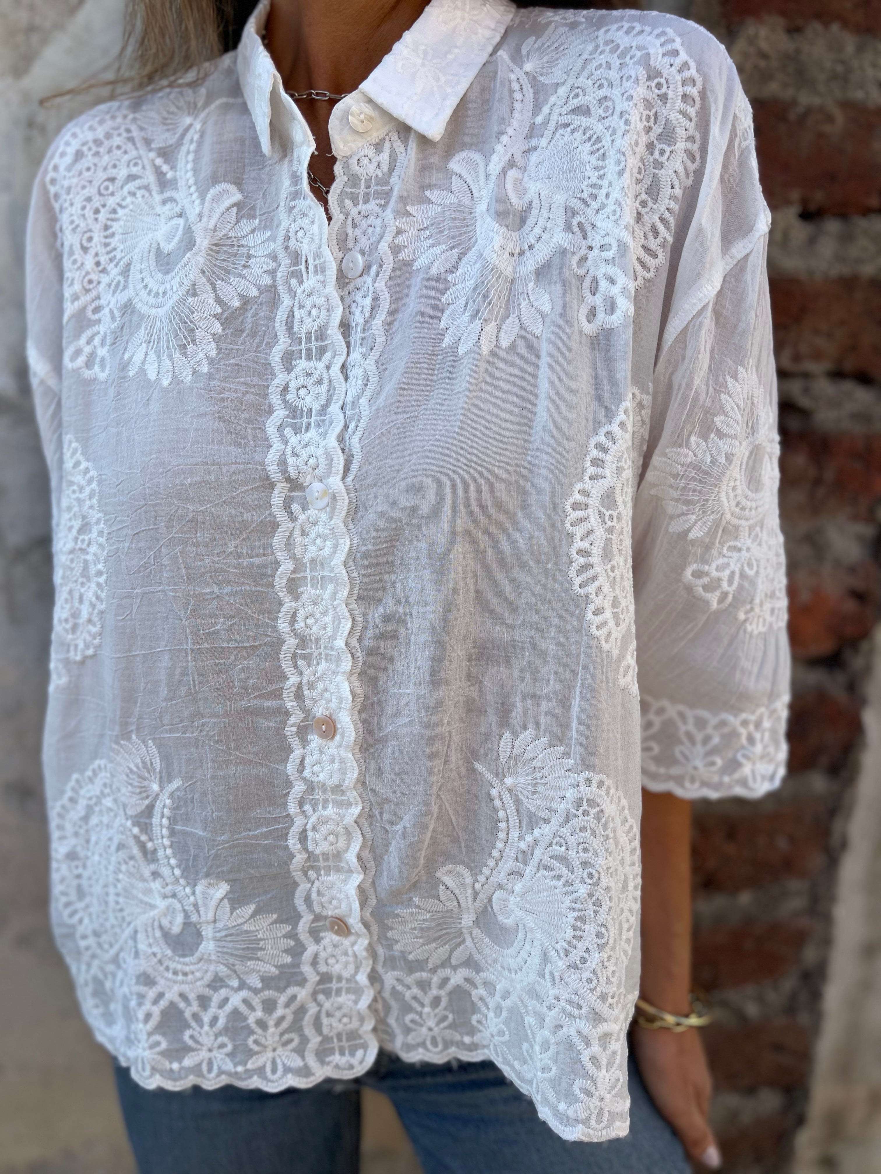 Éclat ™ | Blouse Élégante Et Aérée