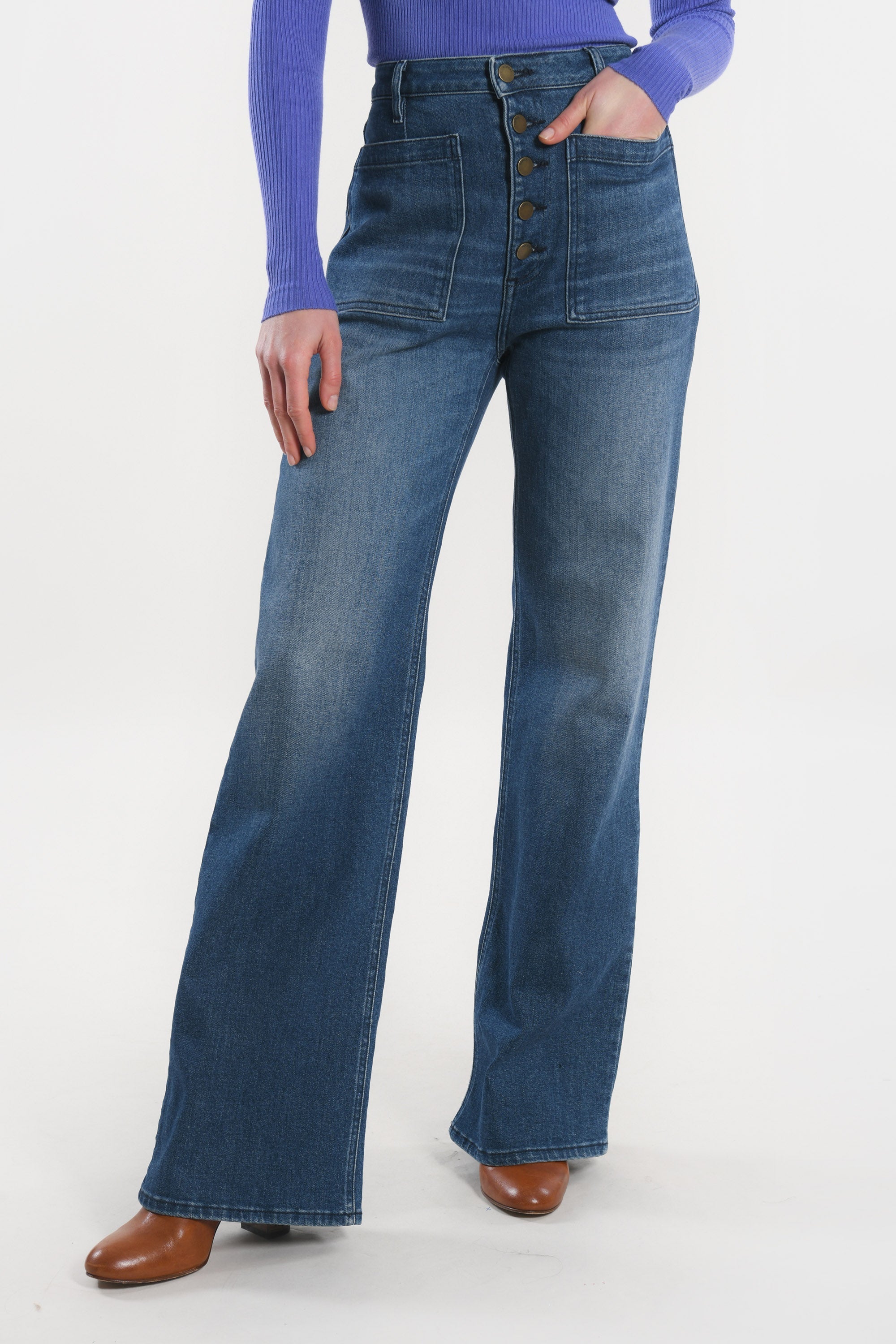 JEAN FLARE JENNY STONE