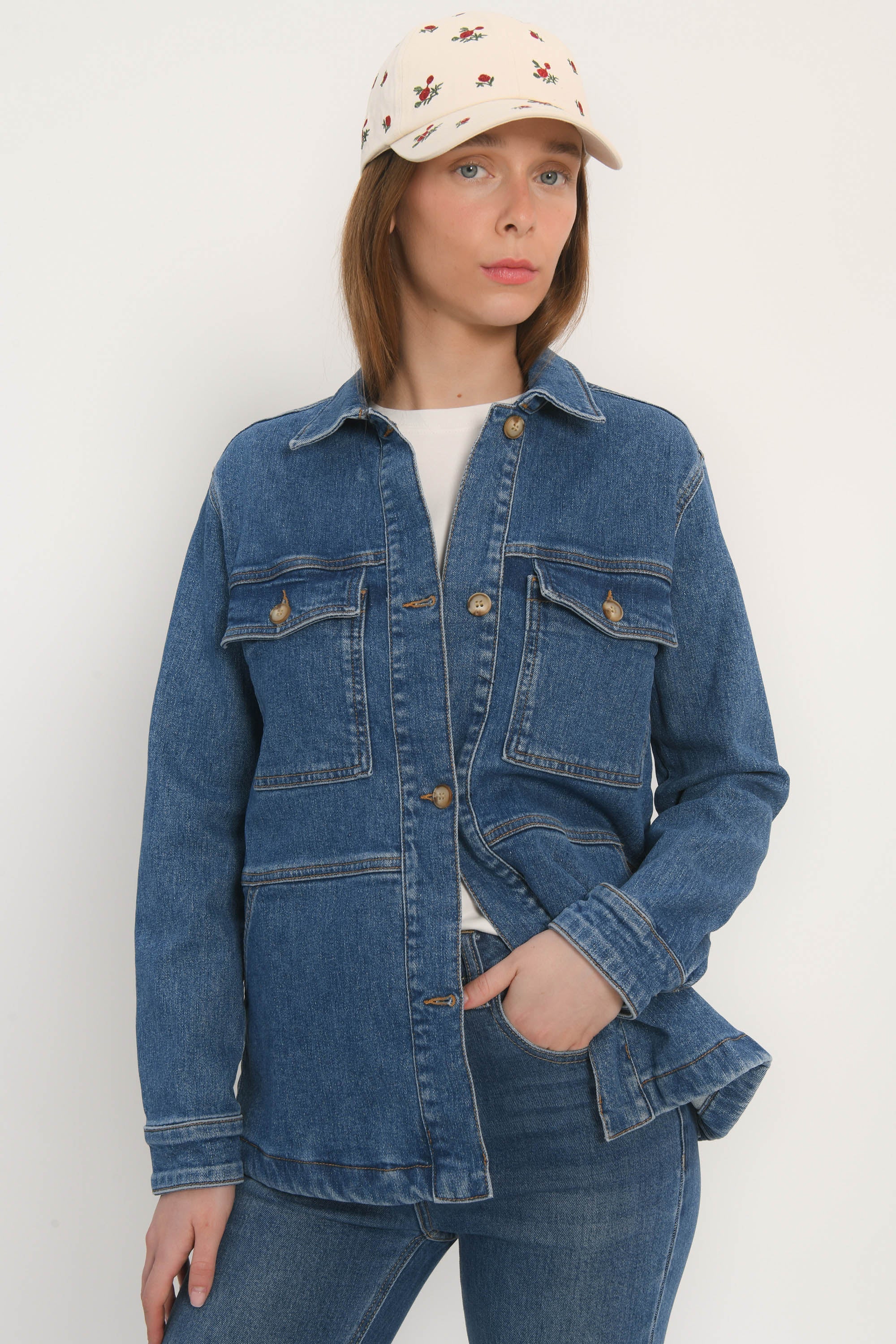 VESTE SPORTSWEAR - ACHILLE - VESTE STONE