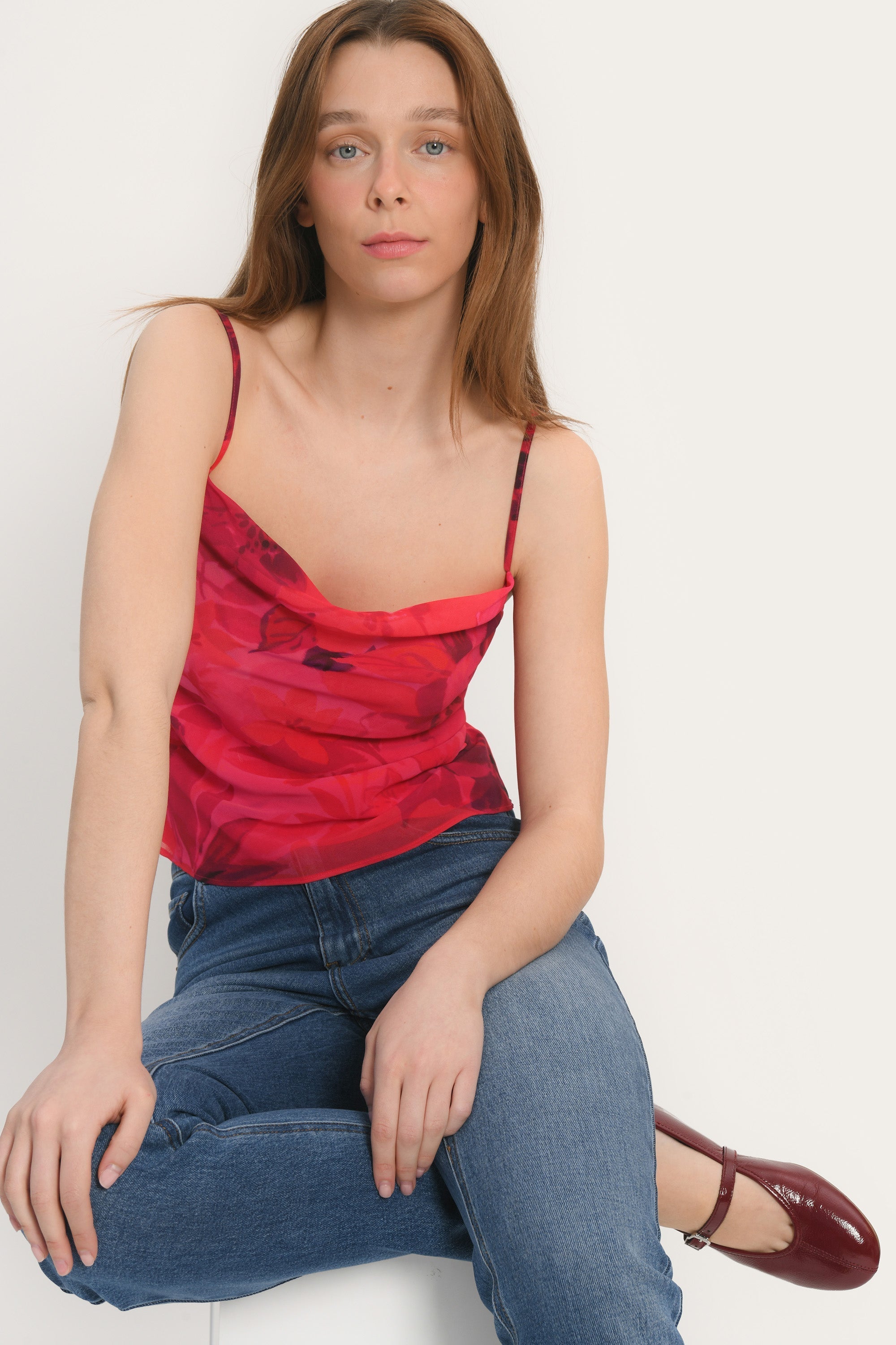 TOP - ADRIANA - FUSCHIA