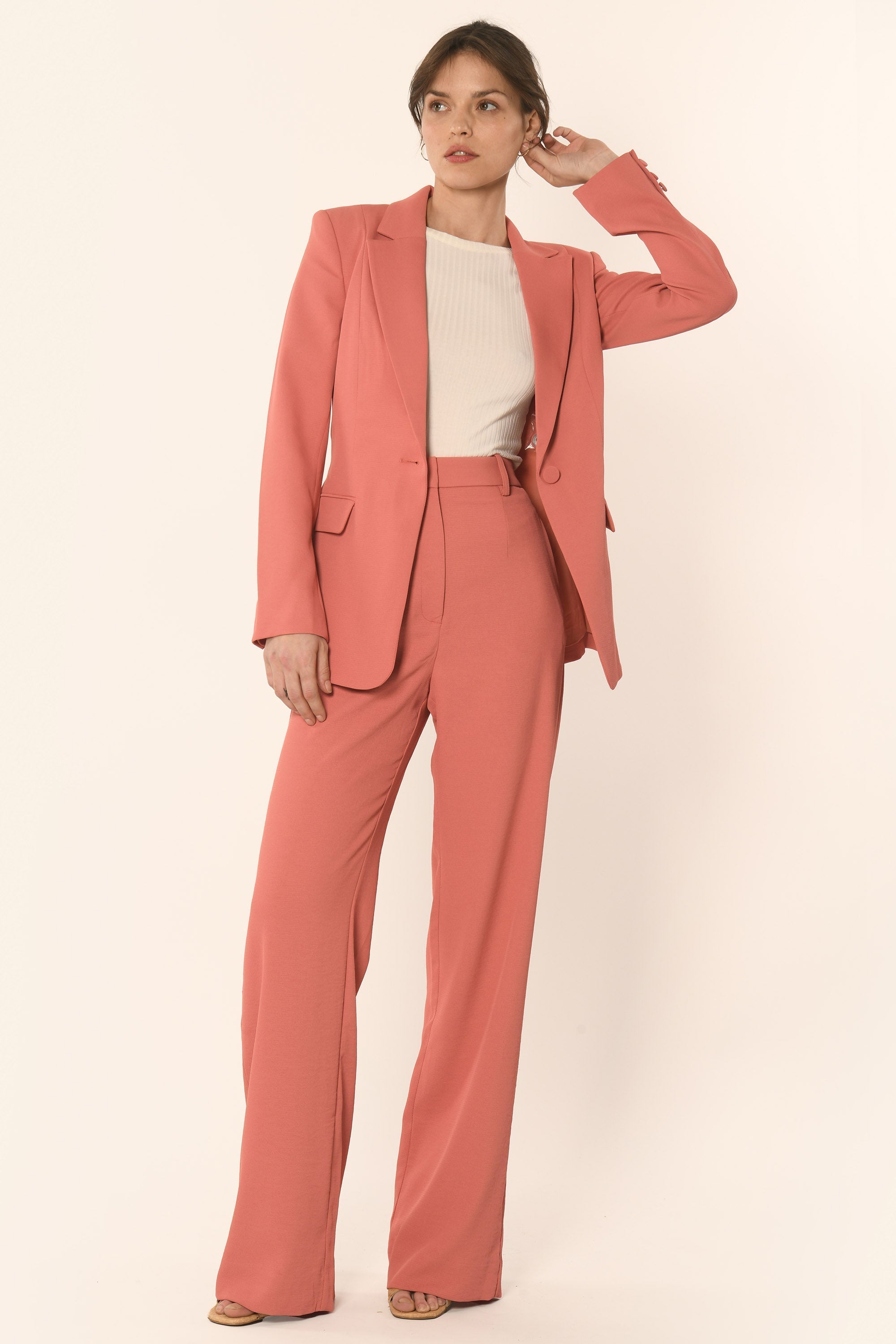 VESTE LONGUE - TERRACOTTA - ALBA