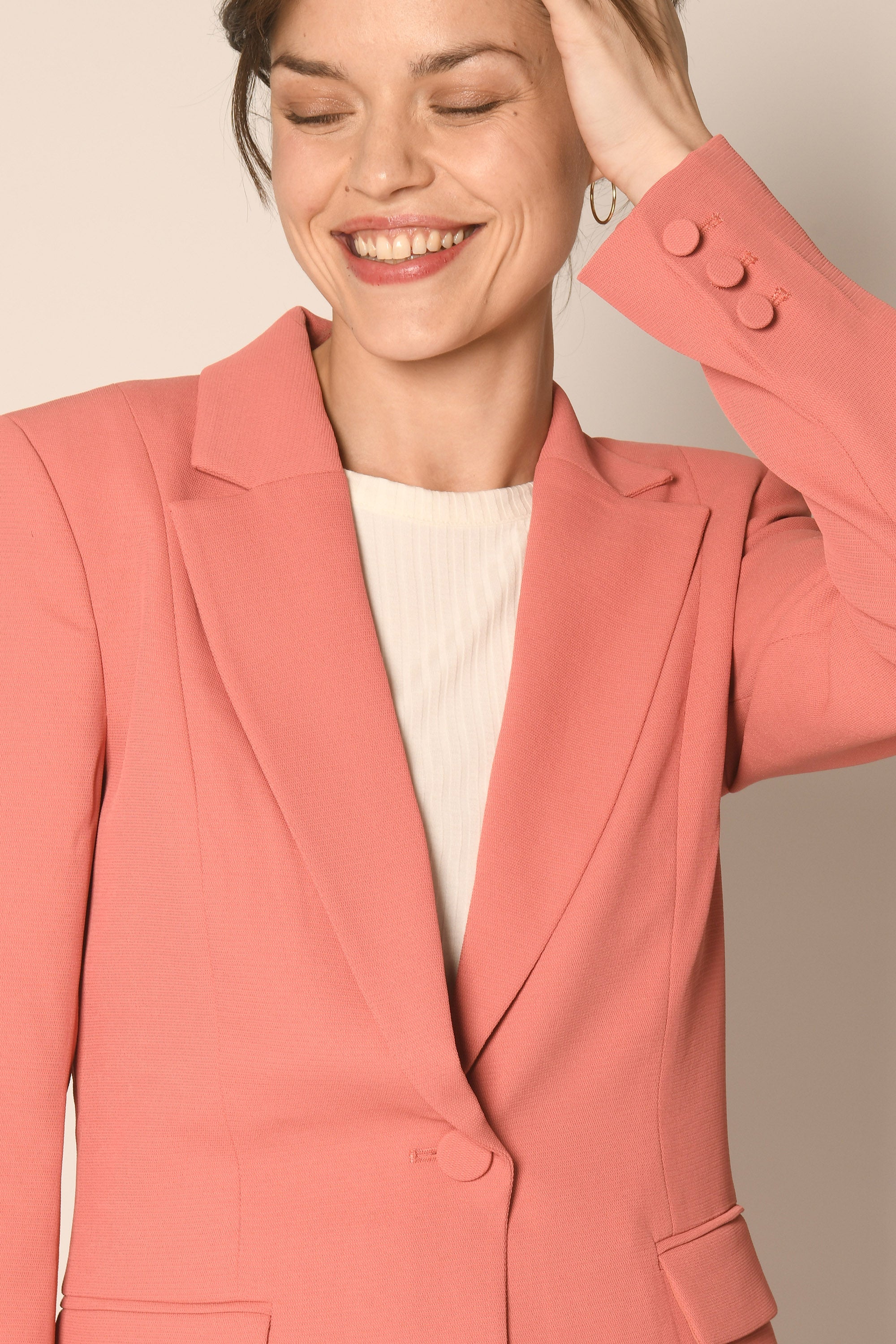 VESTE LONGUE - TERRACOTTA - ALBA