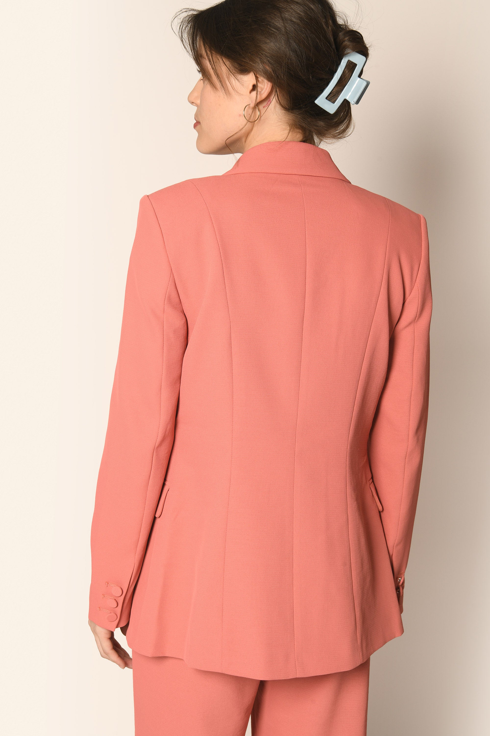 VESTE LONGUE - TERRACOTTA - ALBA