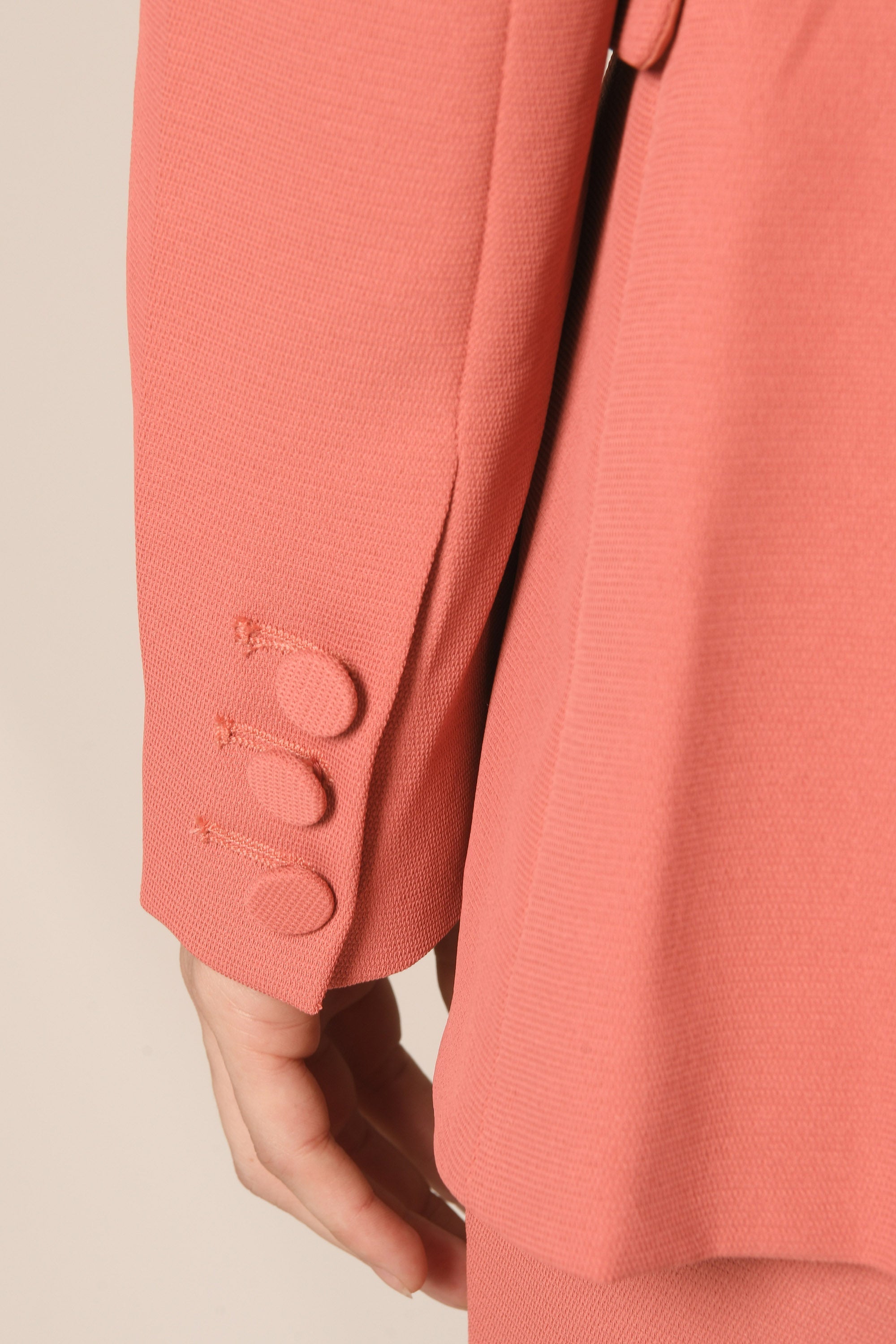 VESTE LONGUE - TERRACOTTA - ALBA