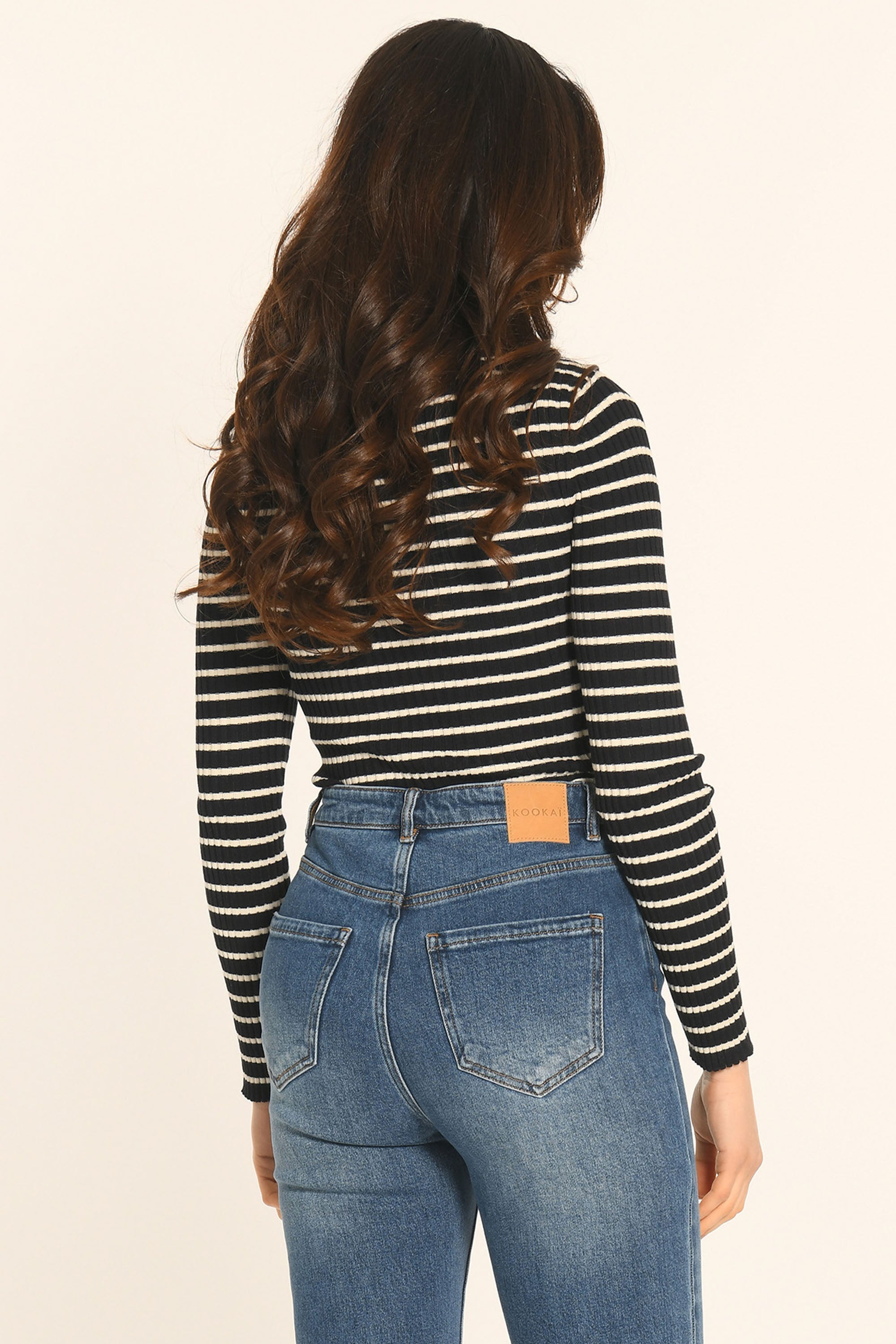 PULL - NAVY/ÉCRU - ALIDA