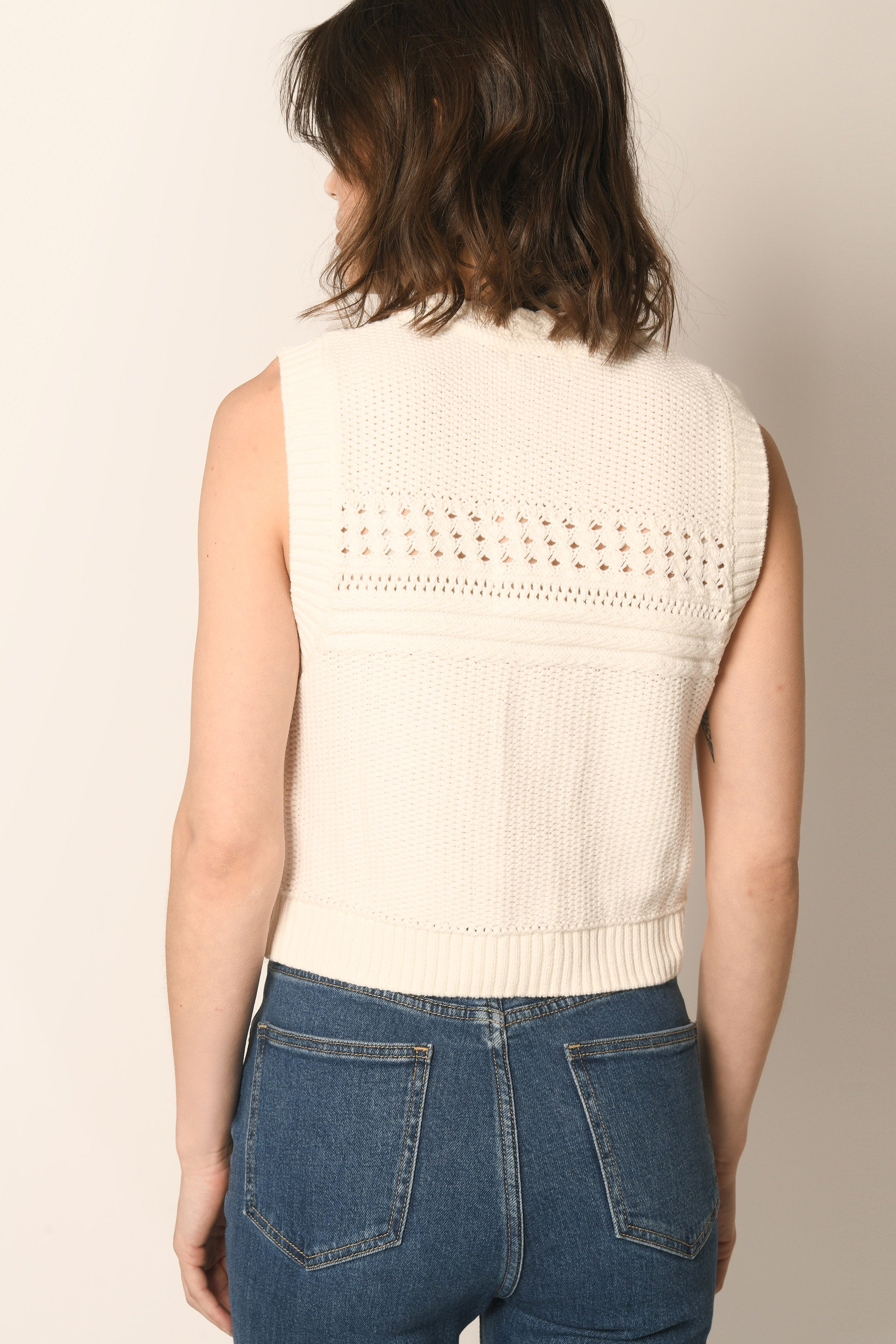 GILET SM - BLANC - ALVIN