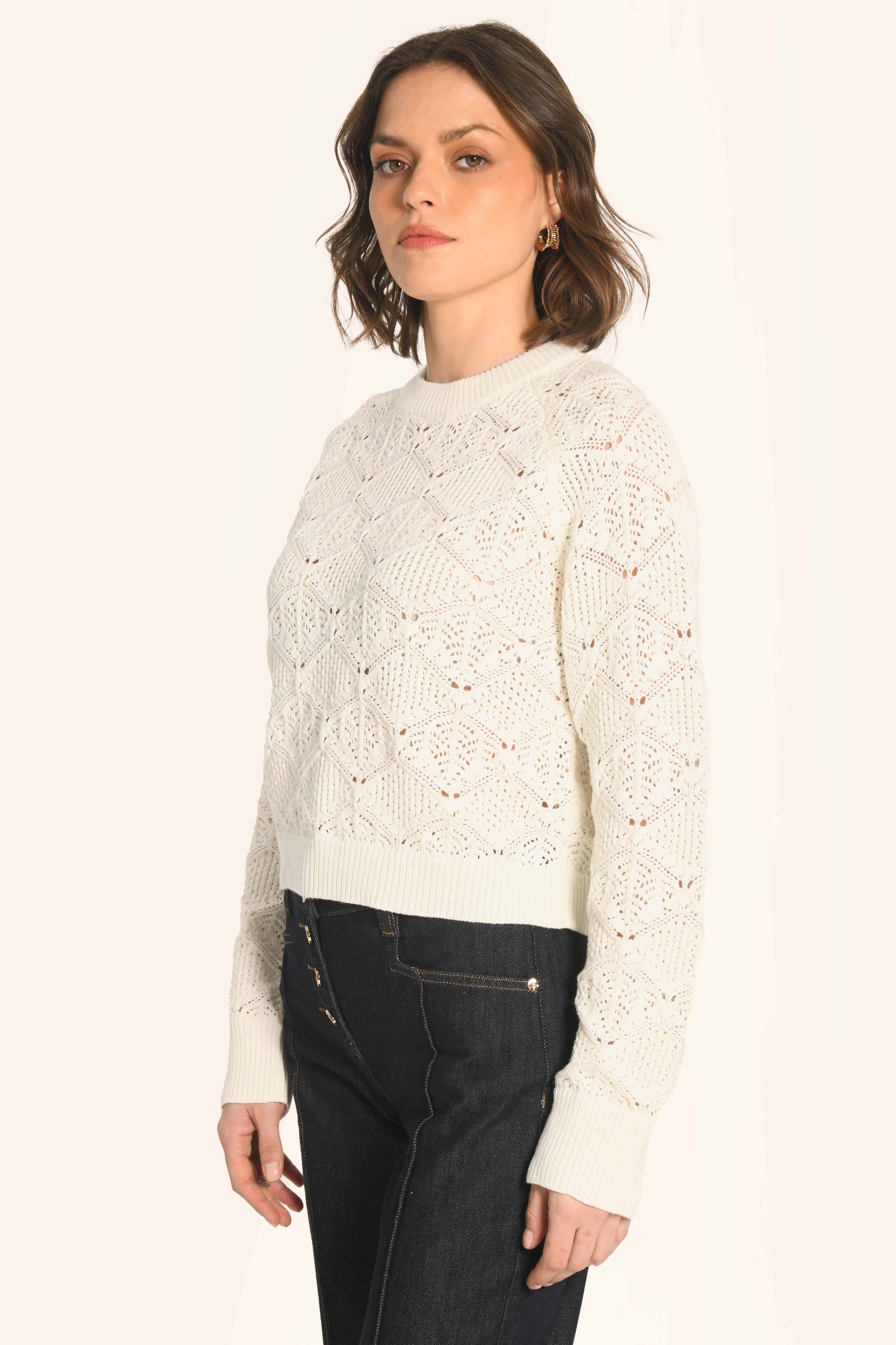 PULL - ÉCRU - ANGE