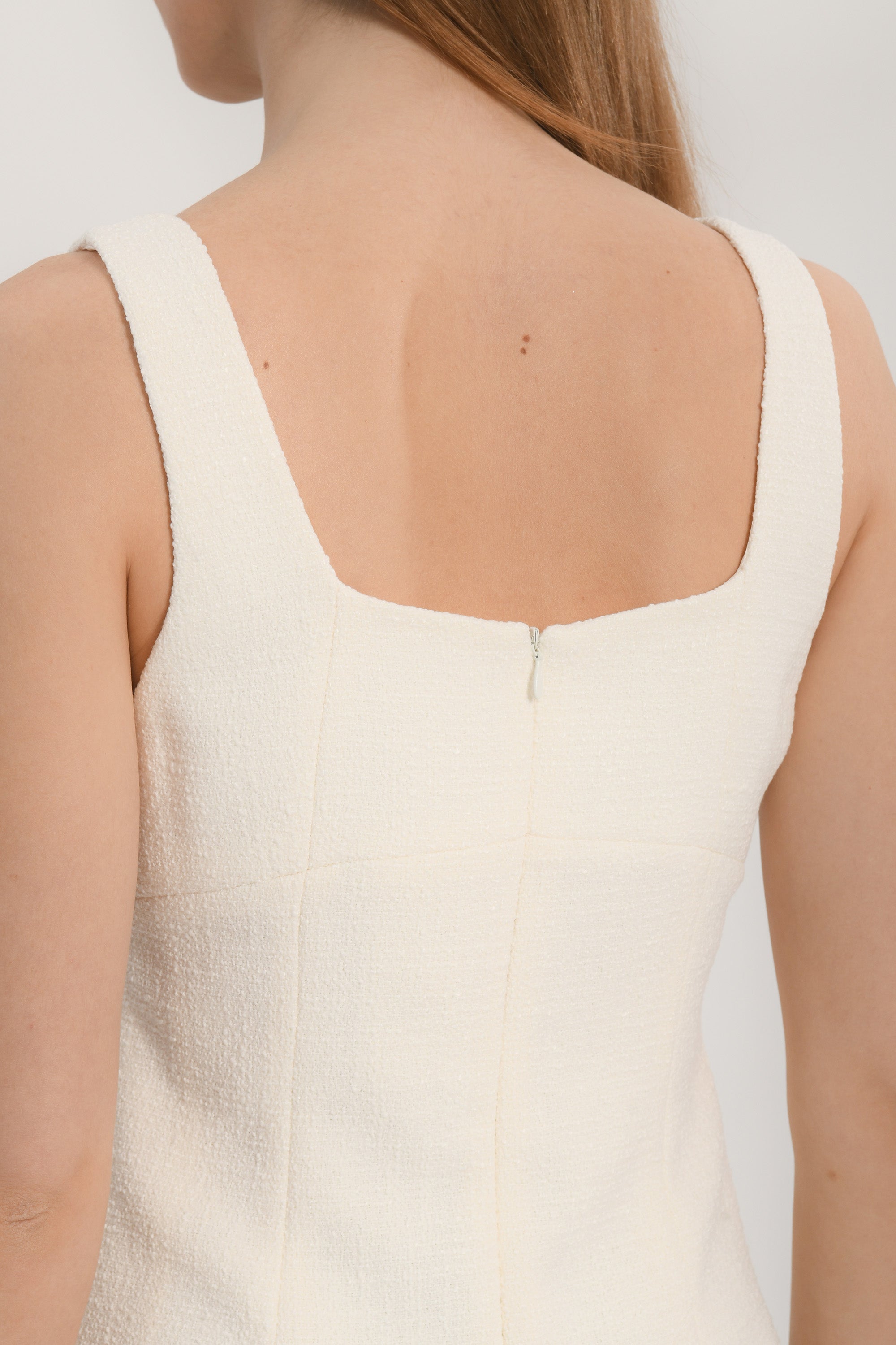 ROBE COURTE - ANNETTE - CREME