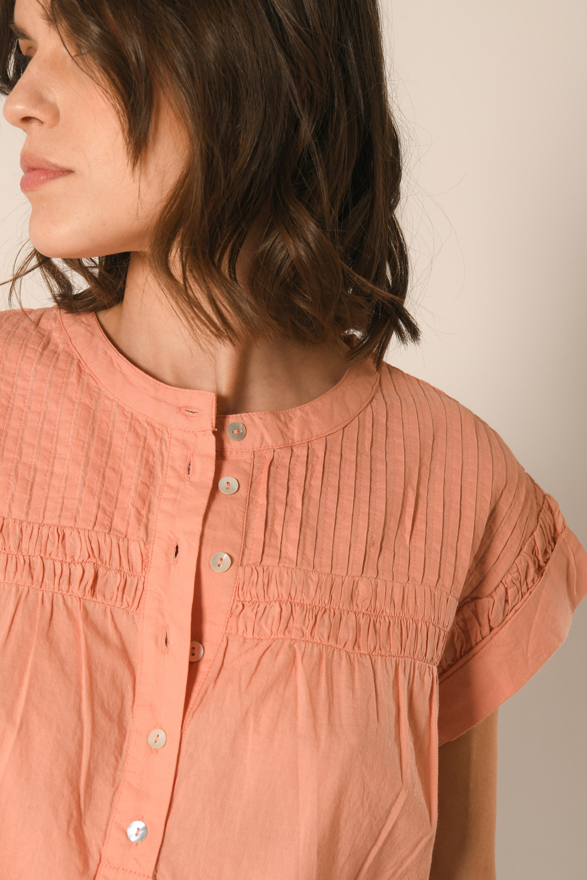 BLOUSE - TERRACOTTA - ARCHIE
