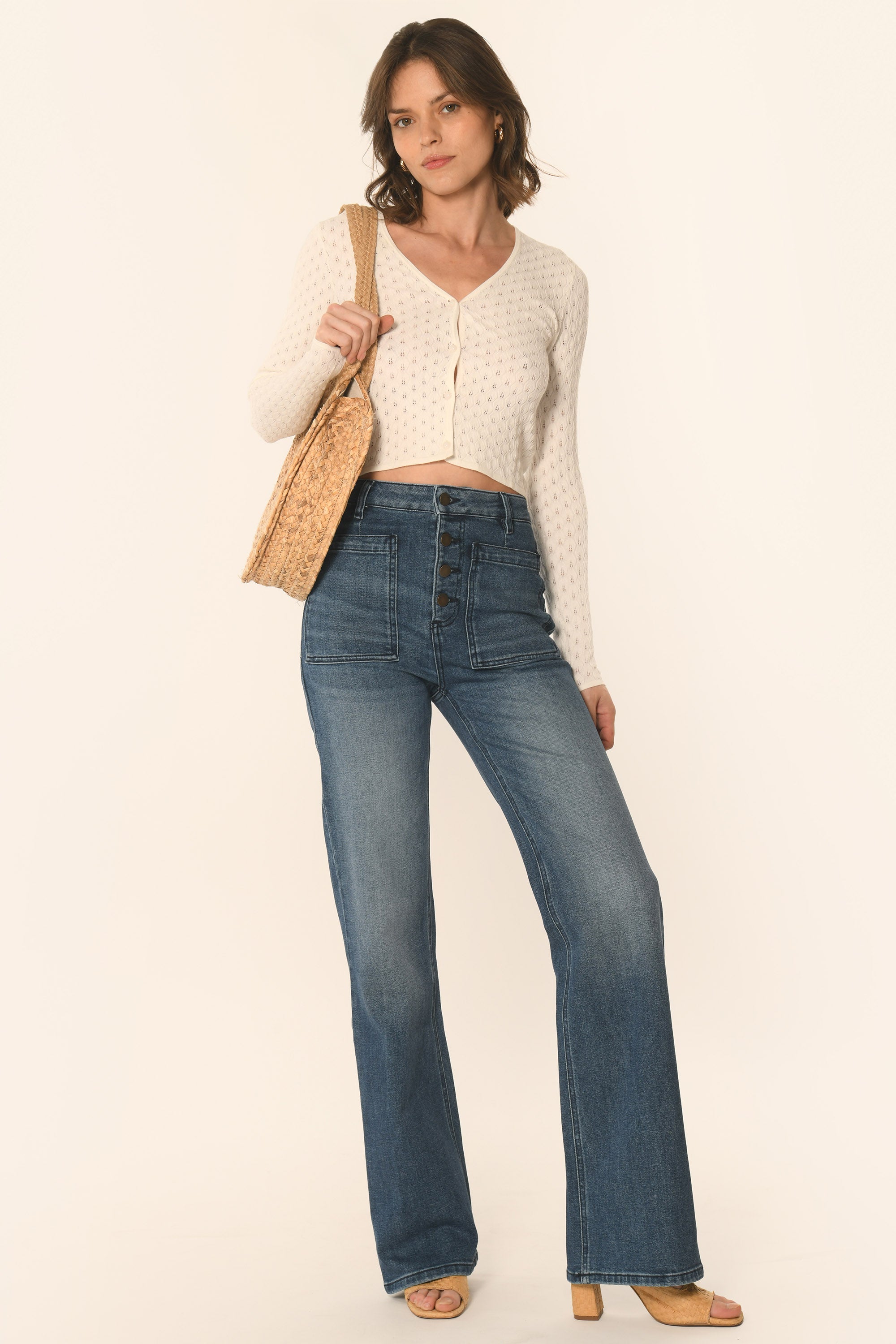 GILET - ÉCRU - ASHLEY