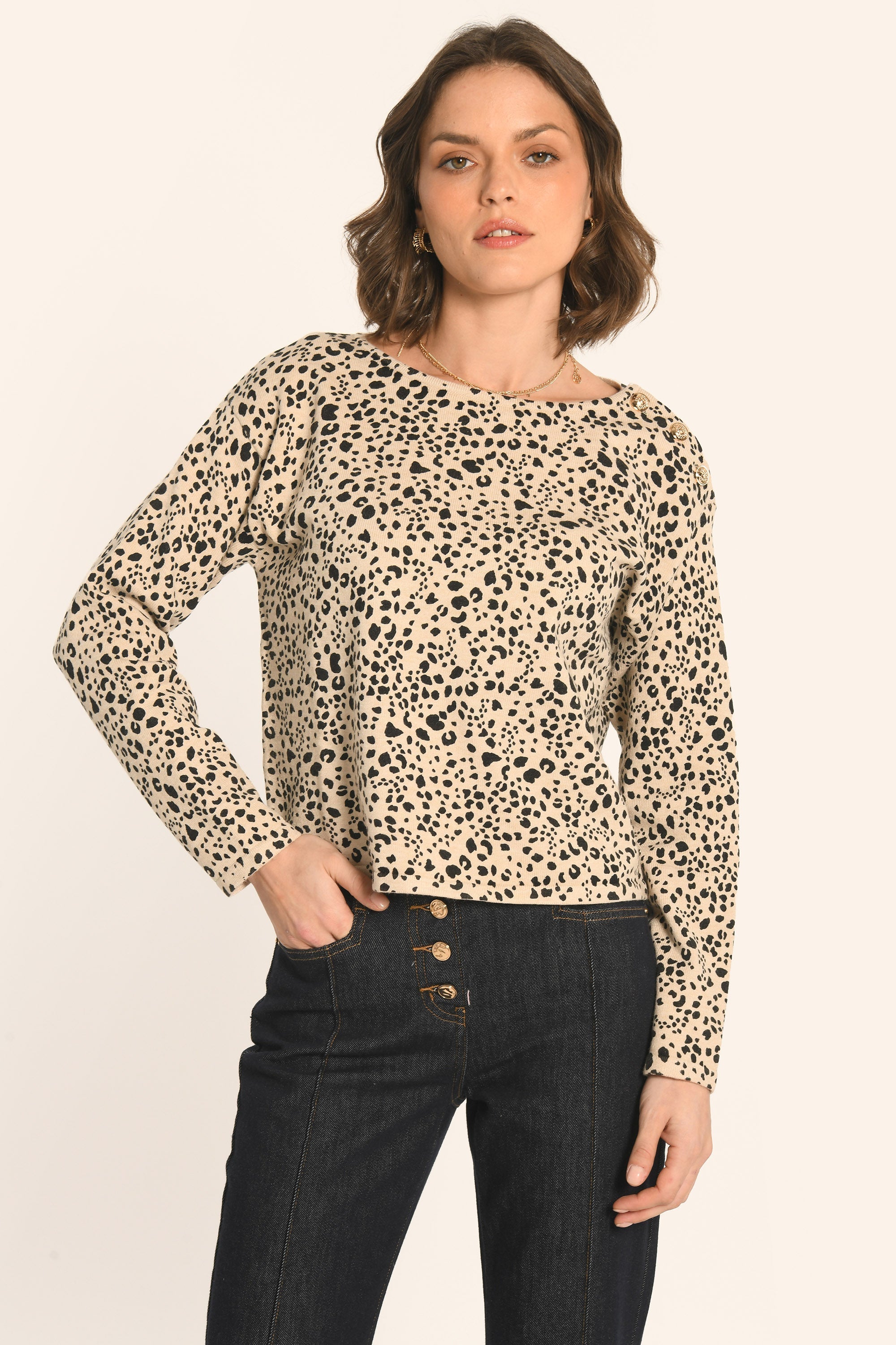 PULL - LÉOPARD - ASTOR