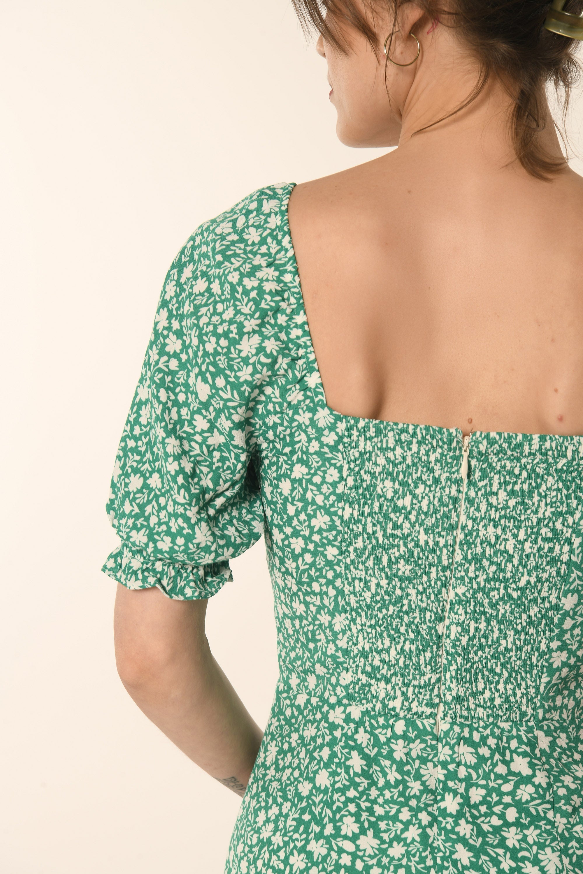 ROBE LIBERTY - VERT - AURELE