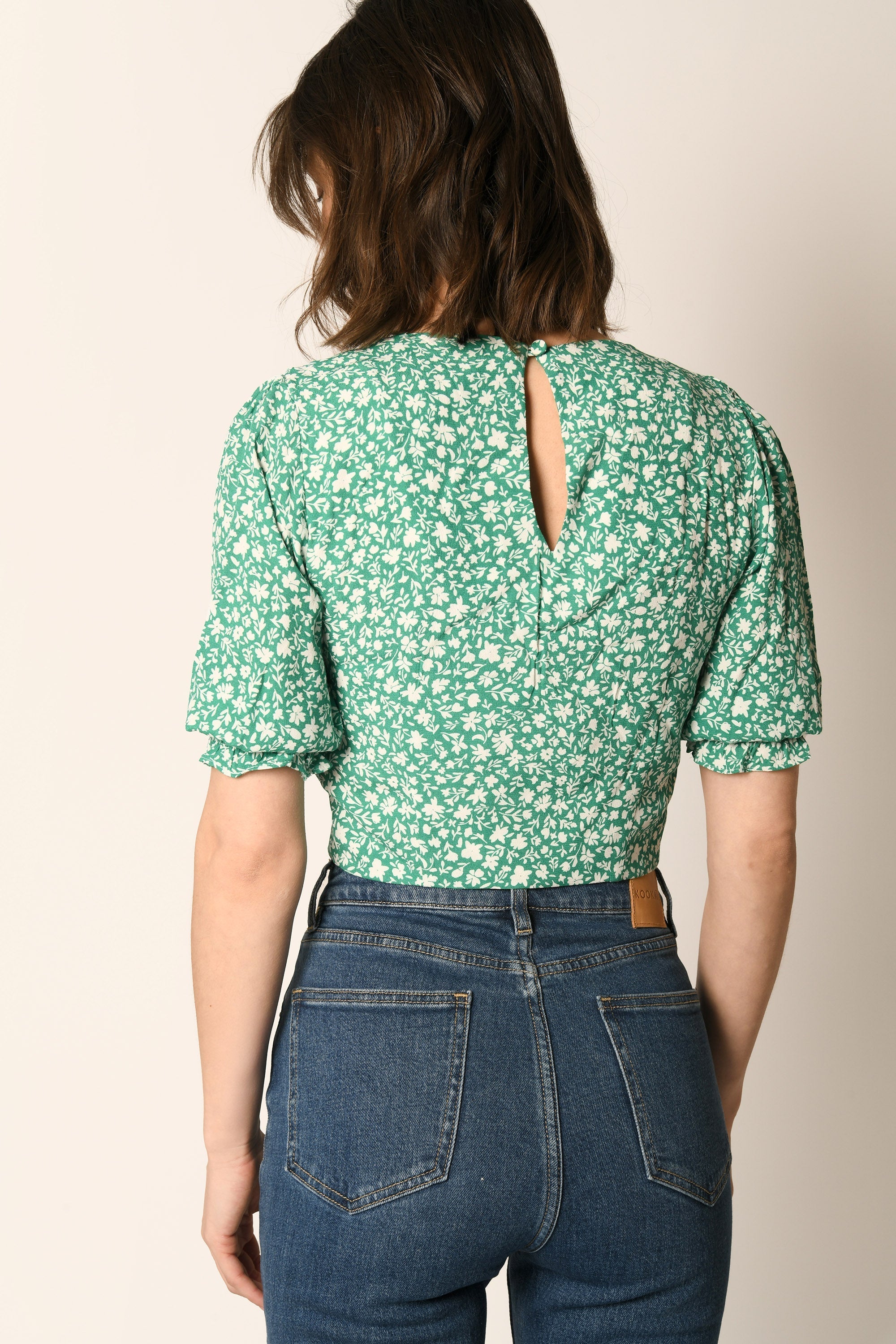 TOP LIBERTY - VERT - AURELE