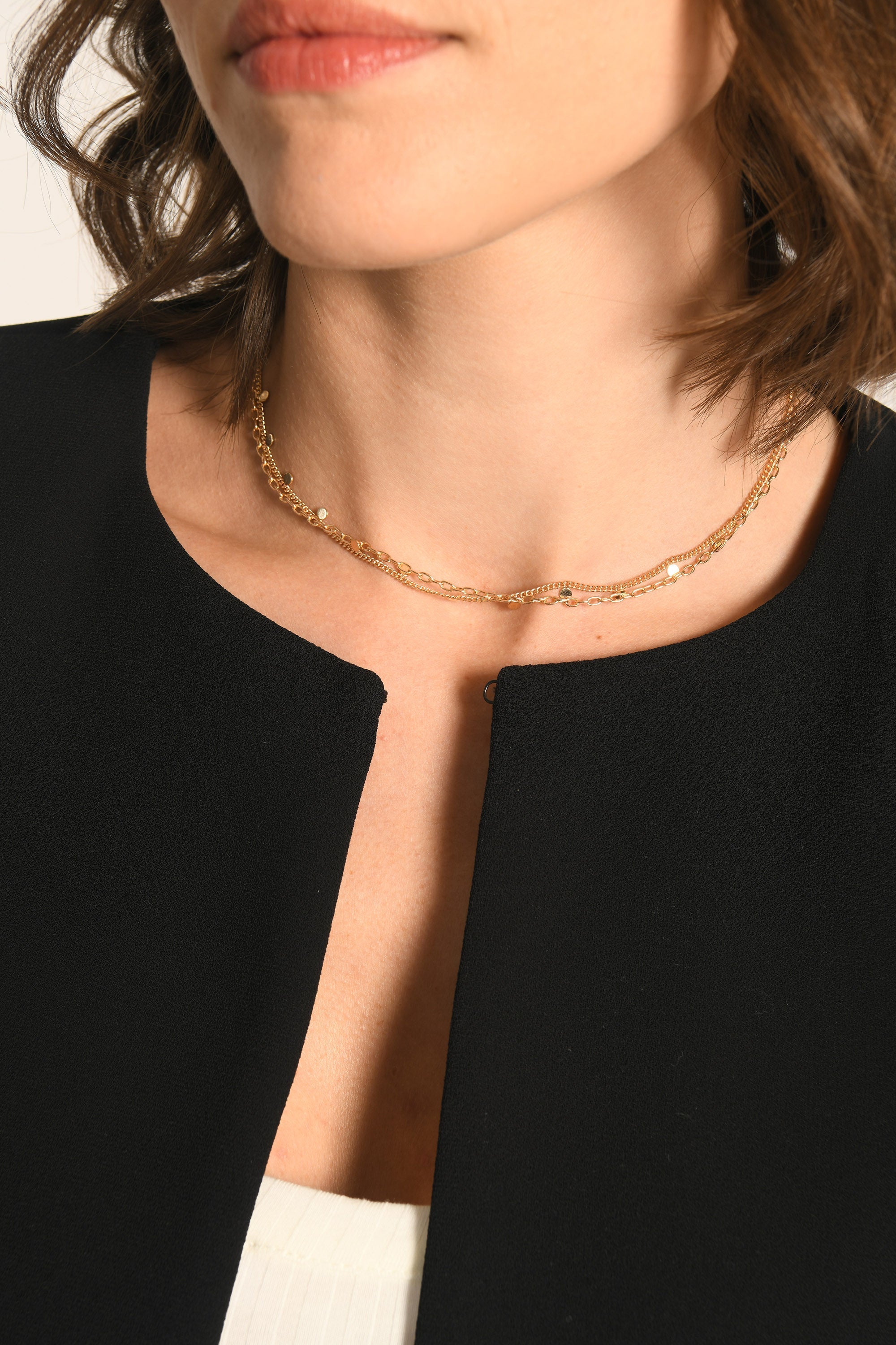 VESTE COURTE - NOIR - JACQUELINE