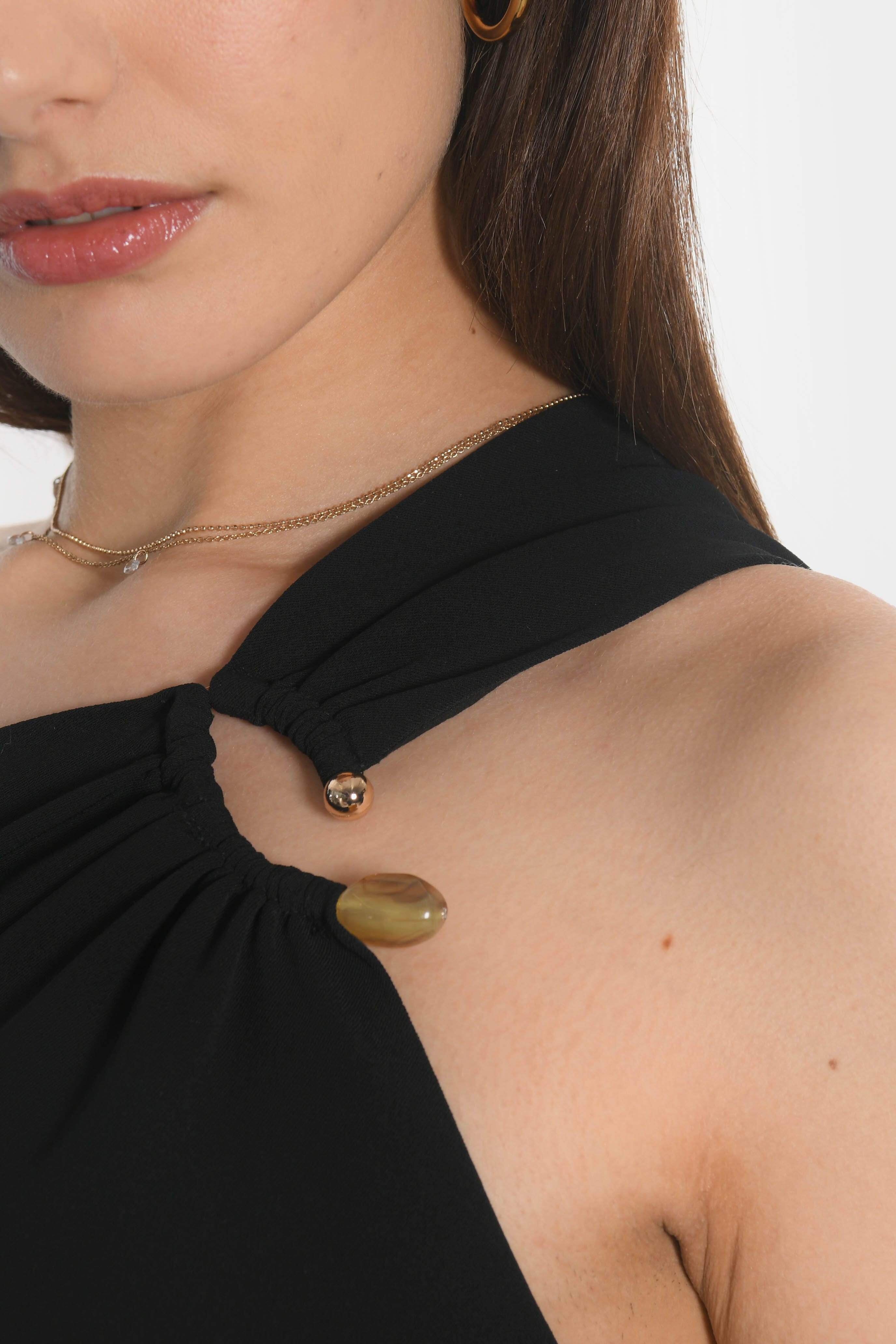 ROBE MIDI - KIM - NOIR